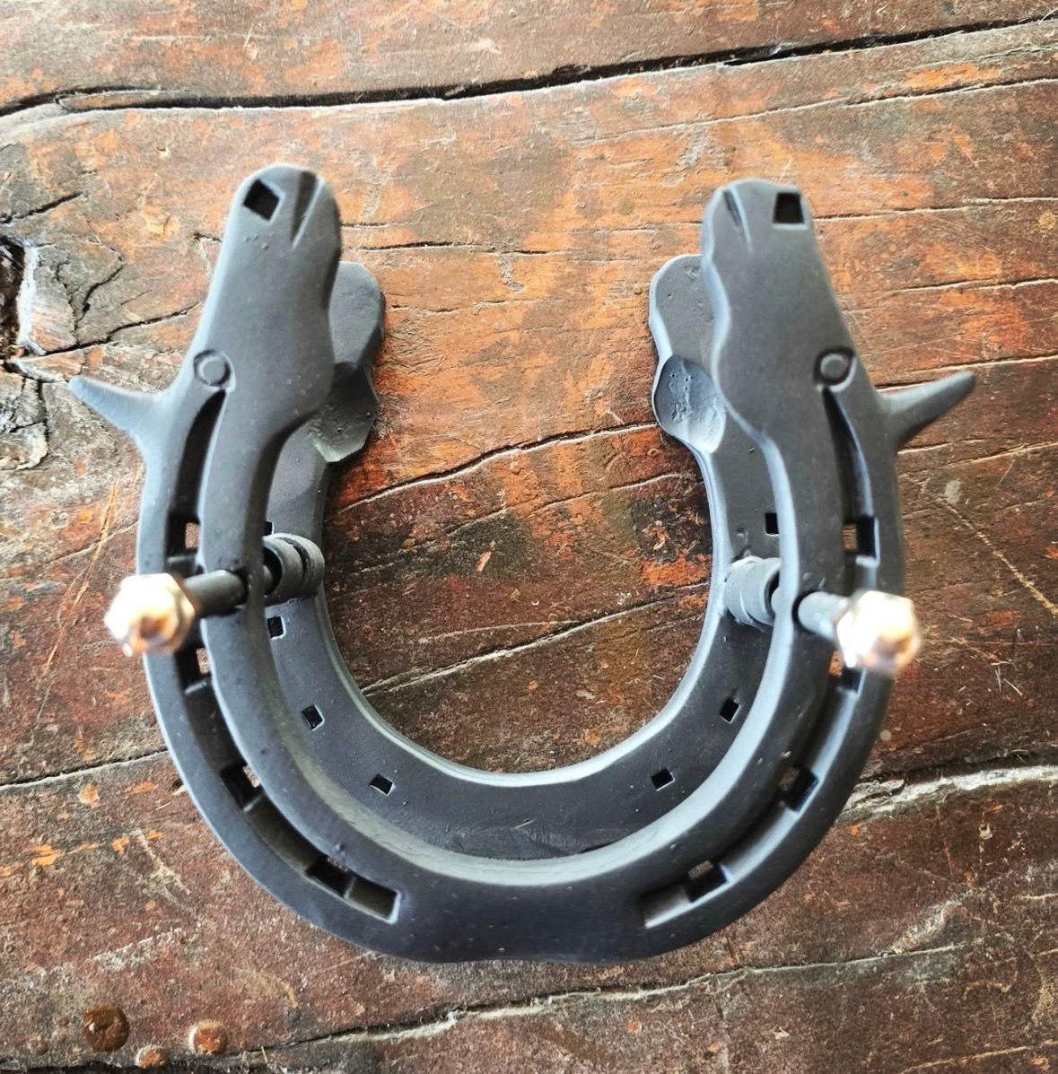 Puxador  Ferradura Cavalos Par